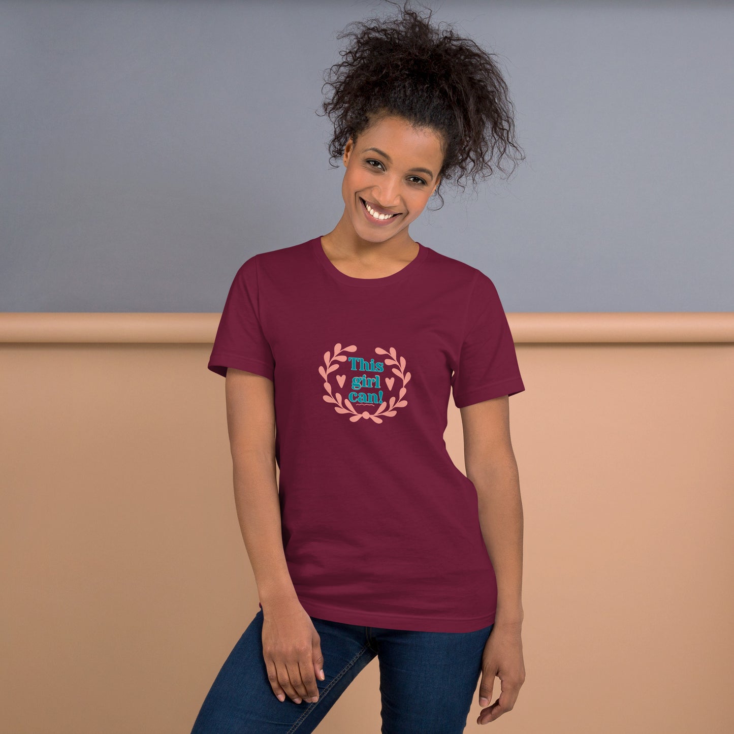 Unisex t-shirt - This Girl Can